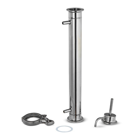 Shell-and-tube cooler "Aroma" with clamp 1,5 inches в Симферополе