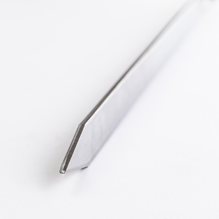 Шампур нержавеющий 620*12*3 мм с деревянной ручкой в Симферополе